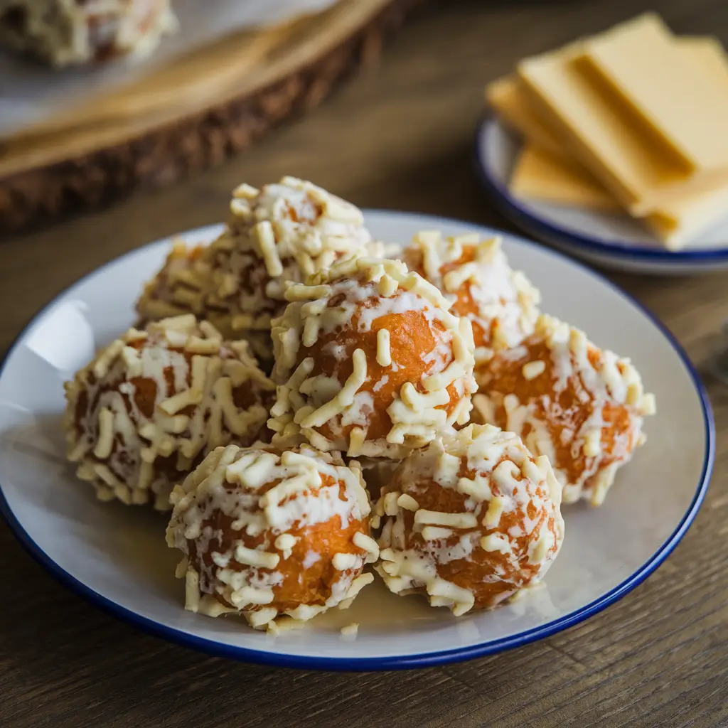 Pichi Pichi with Cheese 1 Pichi Pichi with Cheese and coconut